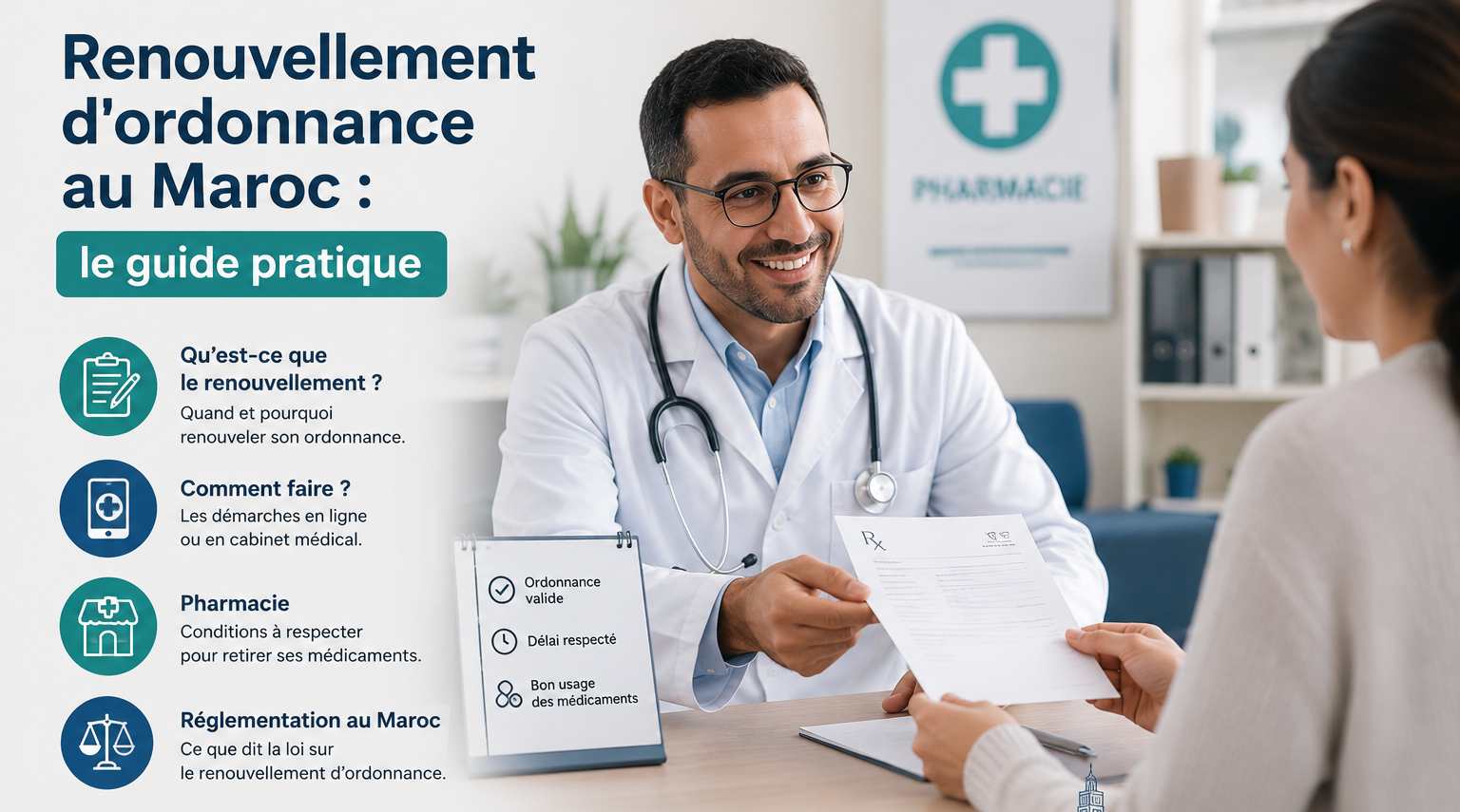 Renouvellement d'ordonnance au Maroc : le guide pratique